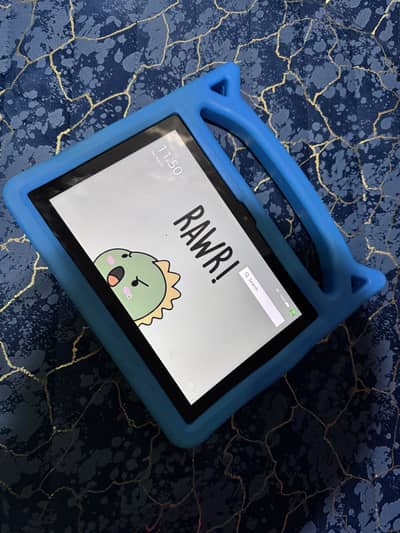 Amazon tablet with kids cover