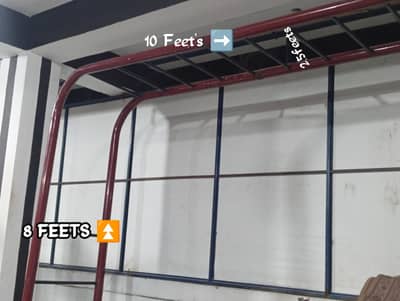 Monkey Bar height 8 feets length 10 feets Width 2.5 feets