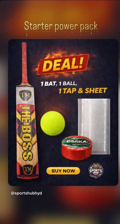 TM BOSS EDITION CRICKET BAT DEAL