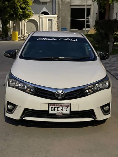Toyota Corolla XLi VVTi 2016 (Converter to Gli)