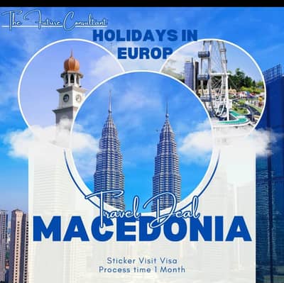 Macedonia Travel Visa – Europe Tour – 1 Month Processing – Apply Now