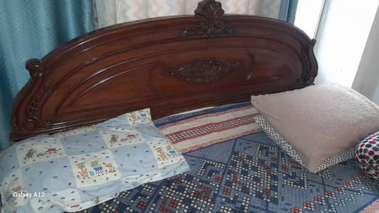 Sheesham King Size Bed Set