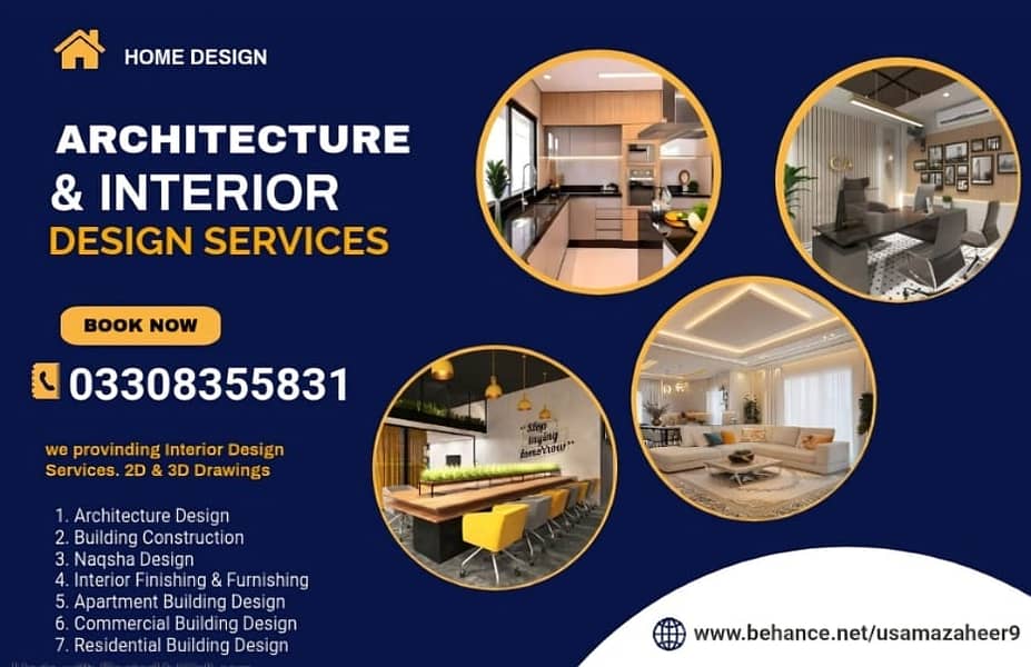 Interior designer , Draftsman, 3D Visualization , House Map Design 8