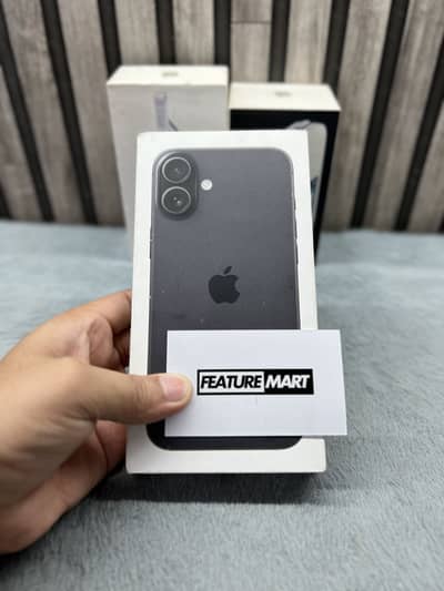 16 Plus JV | Box Pack NonActive | 128GB | Black Colour