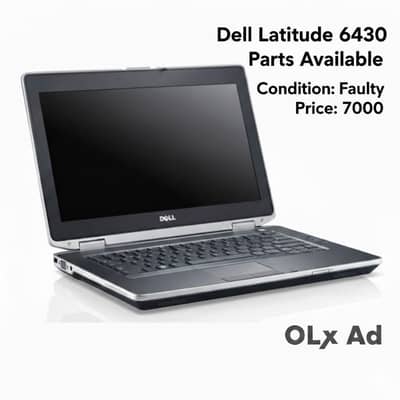 Dell latitude E6430 core i7/4th kaharab he