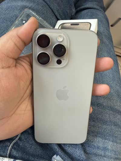 I phone 15pro max 256/duel approved