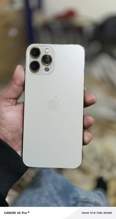 i phone 12 Pro Max 128Gb Non PTA  91 Battery Health Orginal Not Boost