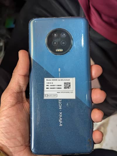 Infinix Note 7 6/128 gb with box