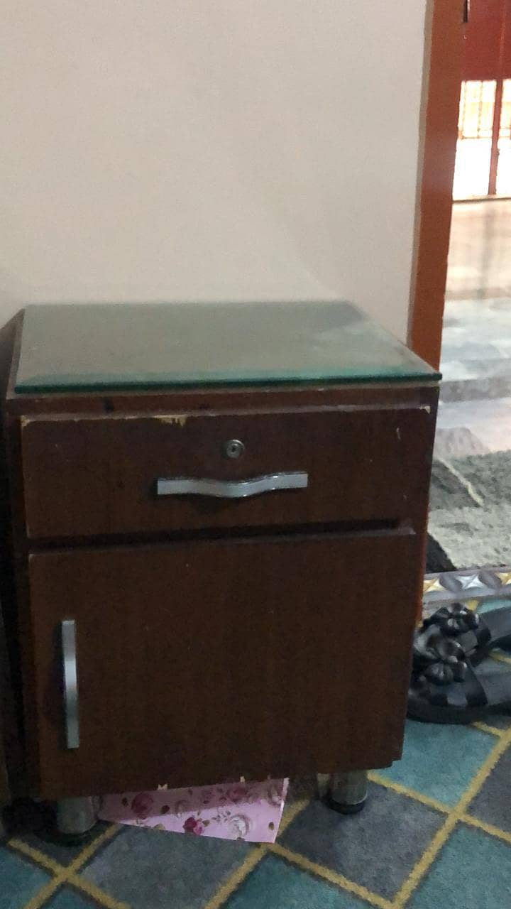 bed with side tables 12