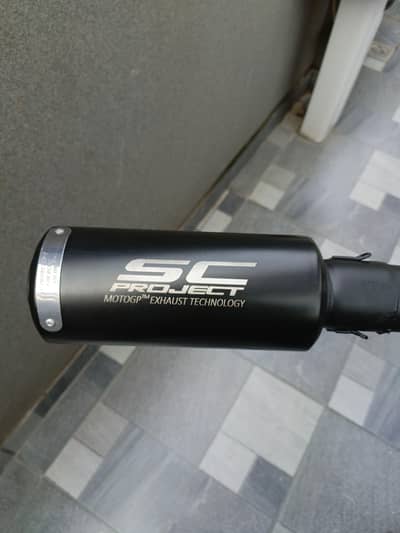 SC Project Exhaust with Pipe