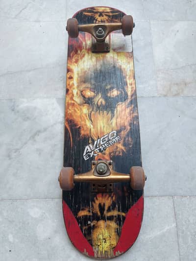 Avigo Extreme Skateboard_Strong Build, Heavy Duty Board, Smooth wheels