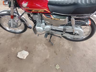 Honda cg 125 full fresh lush condition for sale