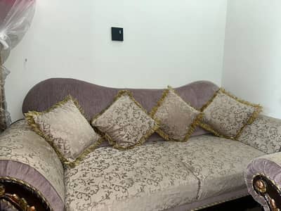9 seater sofa set in grey color