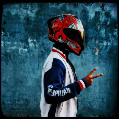 Random demon helmet dot certified going cheap RD