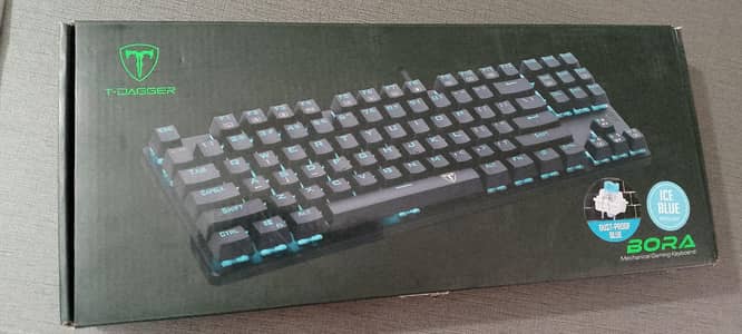 Gaming T-Dagger Bora TKL(Ice Blue) TGK-313 + BOX