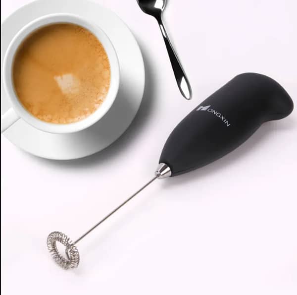 Electric Handheld Coffee Maker, Beater and Whisker — Milk Frother, Egg Beater, and Foam Mixer