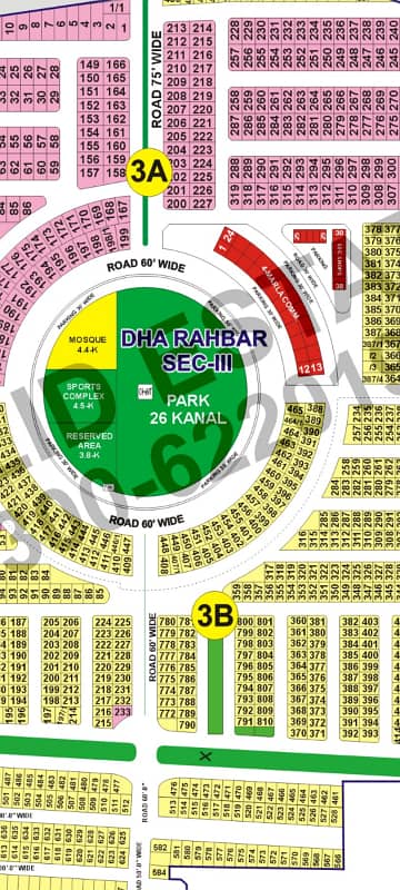 5 Marla Plot chocolate location 60 feet road back of beautiful family Park