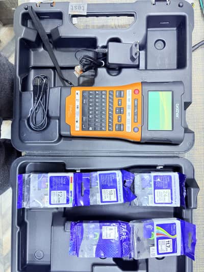 Professional Brother P-Touch E550w and E110 label printer