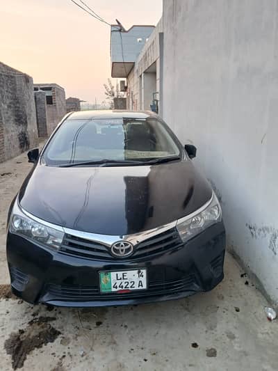 Toyota Corolla Xli convert to Gli 2014 model new shep