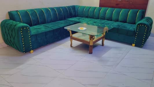 SOFA L SHAPE 7 SEATER NEW NEVER USED 03261271600