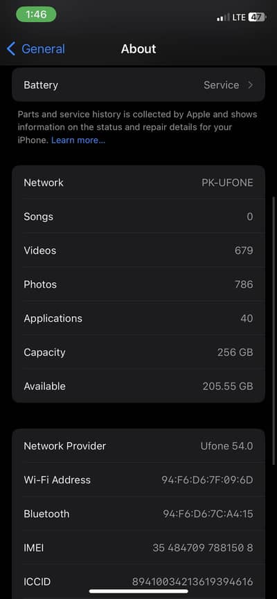 Iphone x pta APROVED 256gb