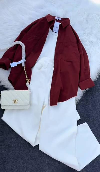 New dressed unused large size stuff Coton 3 pice