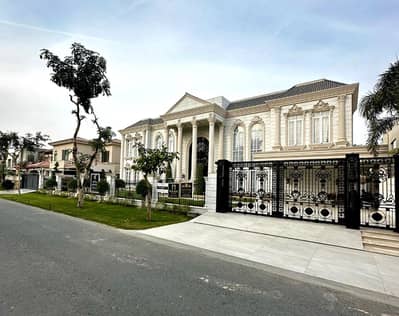 2 Kanal Brand New Faisal Rasul Design Most Beautiful Fully Furnished Bungalow For Sale At Prime Location Of DHA Lahore Near To Park Masjid & Commercial Market Chandelier & Decoration Picas Cost 20 Million.