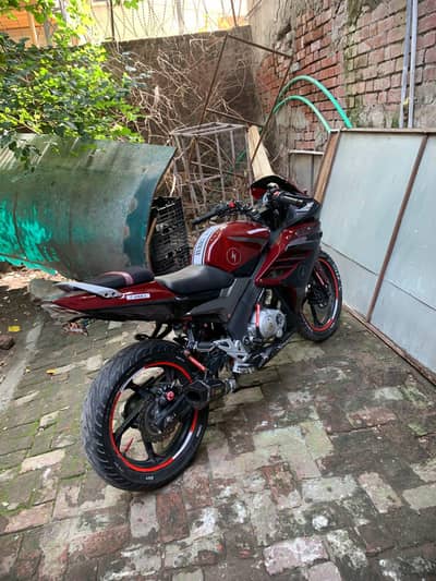 super power 250 cc full loded bike 10by10 exchange possible 125/ 70c