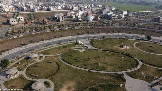 A On Excellent Location Residential Plot Of 10 Marla In Ajwa City