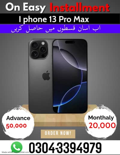 Apple iPhone 13 Pro Max Pta Approved on Easy Installment