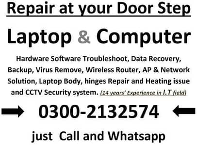 Ashfak Comouter Laptop PC Repair, Network issues