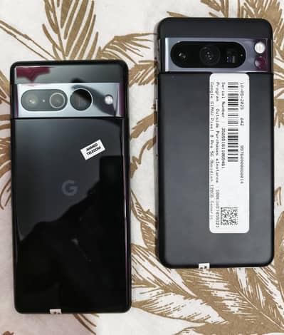 Google pixel 8 Pro and Google pixel 7 Pro available