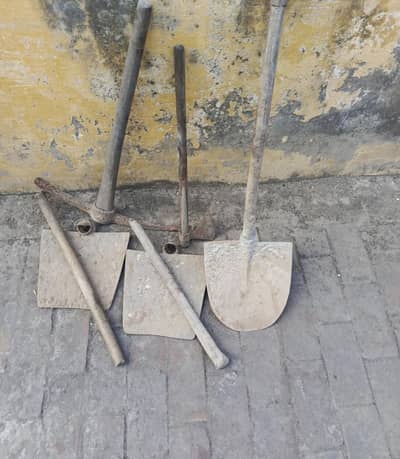 Used Gardening and Construction Tools