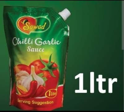 Tomato ketchup and chilli garlic Sauce