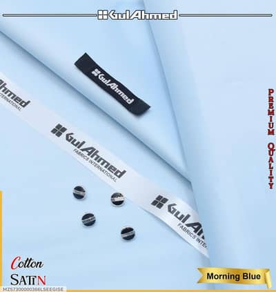 Men's unstitched cotton sotton plain suit