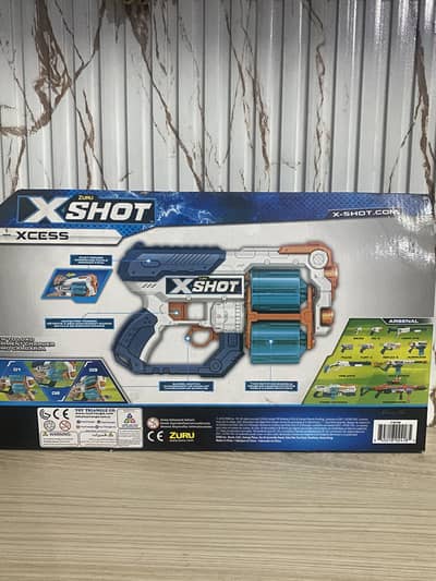 ZURU Xshot gun with box