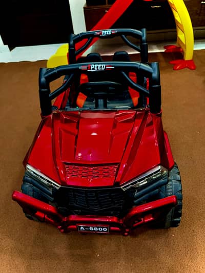 kids car remote and pedal 4×4