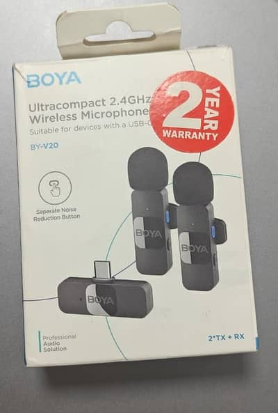BOYA BY-V20-Microphone For Andriod Type C Devices