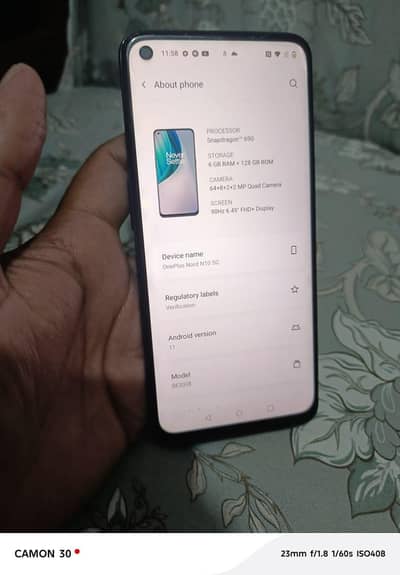 OnePlus n10 5g 6 128 approved 03151006832