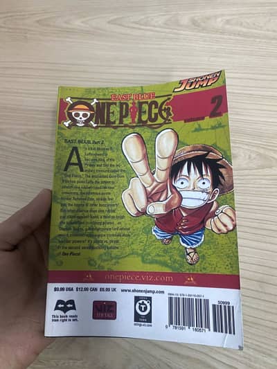 ONE PIECE Manga book East Blue Volume 2
