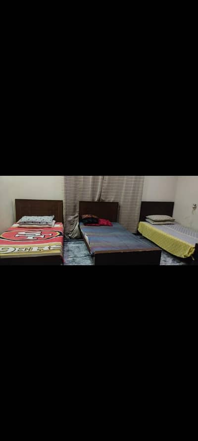 Rs 12k single bed with mattress