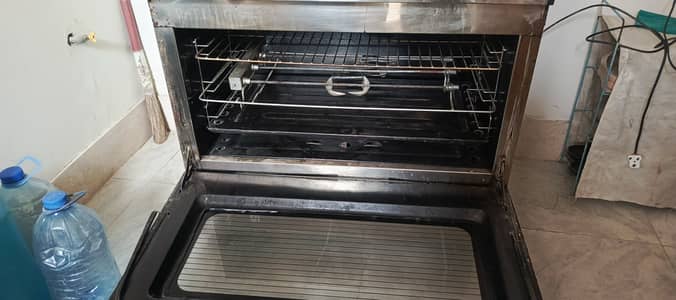 Sky flame cooking range.