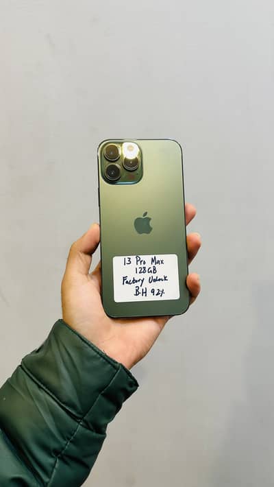 Iphone 13promax 128gb Factory Unlock 92% Battery Health Waterpack