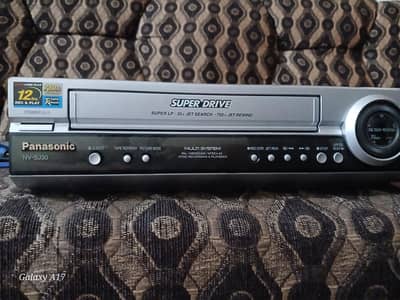 panasonic super drive VCR for sale