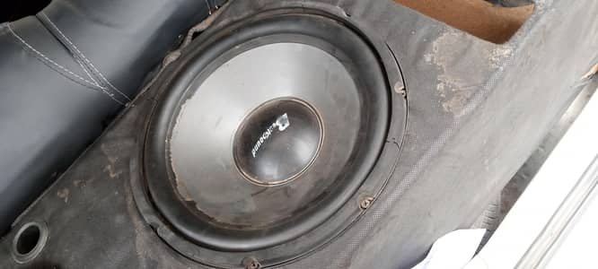 car aubwoofer and 4 chennal amplifier