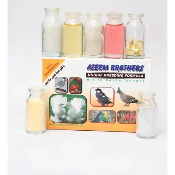 Breeding Formula For All types of Birds Parrots - mix formula in 6KG Feed For Best Results