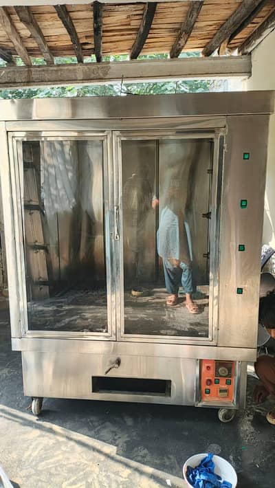 grill sajji or chargha masheen