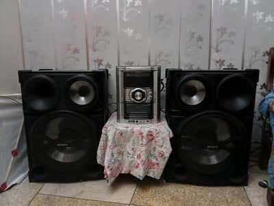 SONY GN 100 D AMP & HD 2000 SONY SHAKE SPIKARS