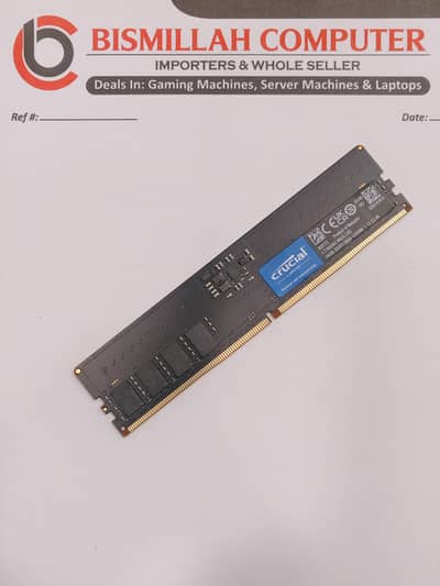 16GB DDR5 PC Ram - Crucial 5600Mhz - CL46