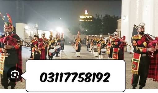 Fauji Band Baja, Punjabi Dhol Bangra , Fauji Pipe Band, Qawali Night